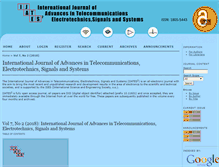 Tablet Screenshot of ijates.org